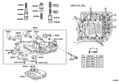 Valve Body & Oil Strainer (Atm)