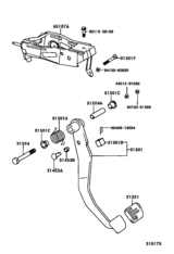 Clutch Pedal & Flexible Hose
