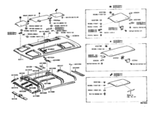 Roof Panel & Back Panel