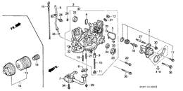 Oil pump/oil strainer