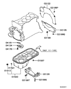 Cover,rear plate & oil pan