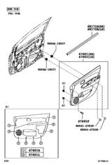 Front Door Panel & Glass
