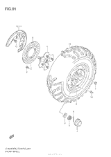 Front Wheel (Lt-A500Xpzl2 E33)