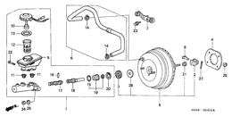 Brake master cylinder