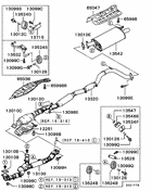 Exhaust pipe & muffler