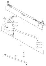 Optional : tie-rod