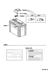 Battery & Battery Cable