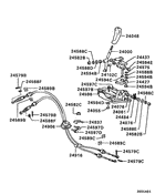 M/t floor shift linkage