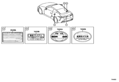 Caution Plate (Exterior & Interior)