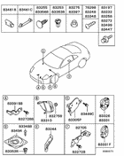 Wiring & attaching parts