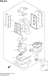 Opt:gasket set