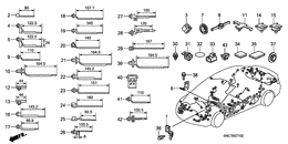 Harness band/bracket