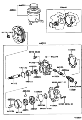 Vane Pump & Reservoir (Power Steering)