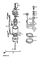 Starting motor