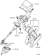 Steering column & cover