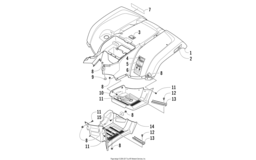 Rear Body Panel And Footwell Assemblies