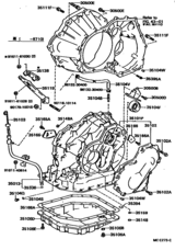 Transmission Case & Oil Pan (Atm)