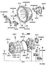Clutch Housing & Transmission Case (Mtm)