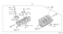 Cylinder head & rocker cover
