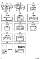 Caution Plate (Exterior & Interior)