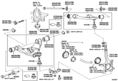 Front Axle Arm & Steering Knuckle