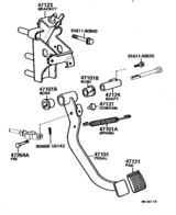 Brake Pedal & Bracket