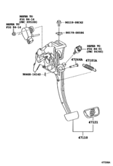 Brake Pedal & Bracket
