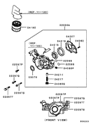 Oil pump & oil filter