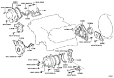 Timing Gear Cover & Rear End Plate