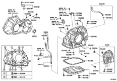 Transmission Case & Oil Pan (Atm)