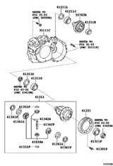 Front Axle Housing & Differential