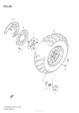 Front Wheel (Lt-A500Xz E28)