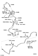 Clutch Pedal & Flexible Hose