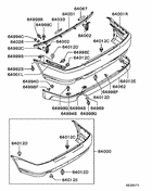 Rear bumper & support