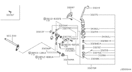 Transfer control parts