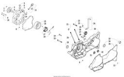Right Crankcase And Cover Assembly