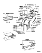 Rear garnish & moulding