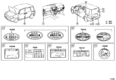 Caution Plate (Exterior & Interior)