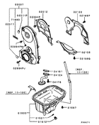 Cover,rear plate & oil pan