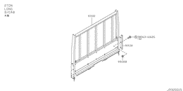 Front panel & guard frame