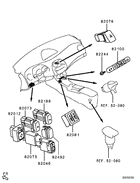 Switch & cigar lighter