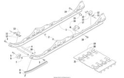 Slide Rail And Track Assembly