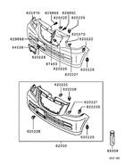 Front bumper & support