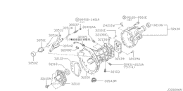 Transmission case & clutch release