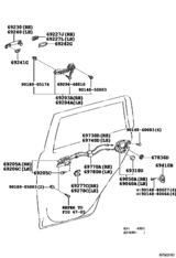 Rear Door Lock & Handle