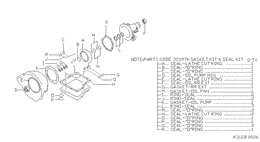 Gasket & seal kit (automatic)