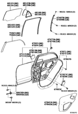Rear Door Panel & Glass