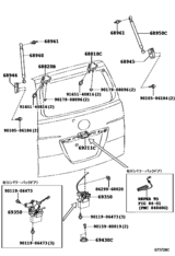 Back Door Lock & Handle