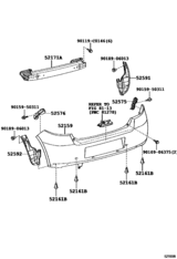 Rear Bumper & Bumper Stay