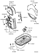 Cover,rear plate & oil pan